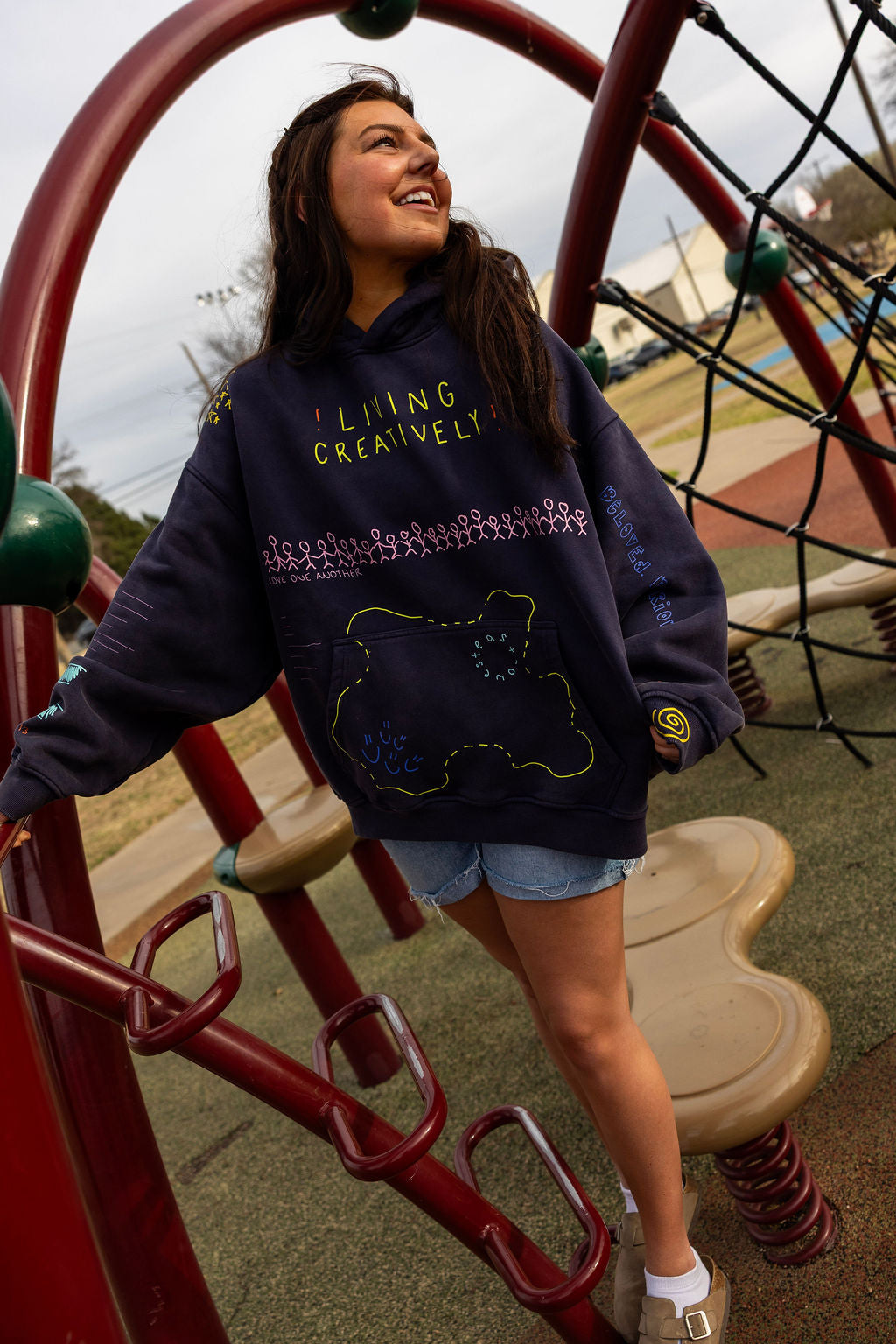!LIVING CREATIVELY! hoodie